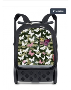 Ghiozdan NIKIDOM Roller Up - Butterfly Camo - Img 1