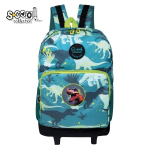 Ghiozdan Trolley DINO- S-COOL, 45x32x16.5 cm