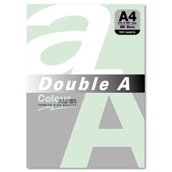 Hârtie color pentru copiator Double A, pastel 100coli/top, A4, 80g/mp6