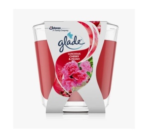 Lumânare parfumată Glade Cherry Peony, 108g