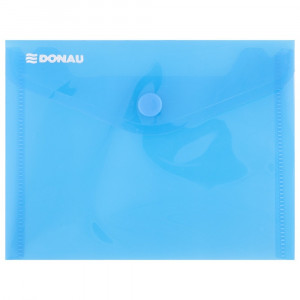 Mapa plastic cu capsa Donau A6 landscape set 10 buc 180 microni