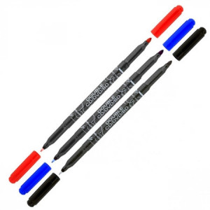 Marker CD 2 capete Centropen 3616