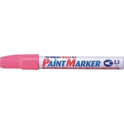 Marker cu vopsea Artline 400XF, corp metalic, vârf rotund 2.3mm 3