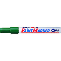 Marker cu vopsea Artline 400XF, corp metalic, vârf rotund 2.3mm 13