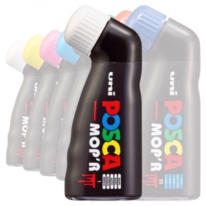 Marker UNI Posca Mop'r PCM22, vârf rotund buretat, 3.0-19.0mm3