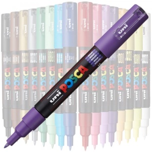 Marker UNI Posca PC-1M, vârf rotund, 0.7mm7