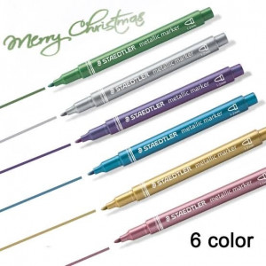 Marker Staedtler 8323 Metallic, vârf 1 - 2 mm2