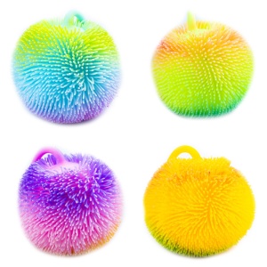 Minge yoyo, cu led, țepi, 47g, multicoloră2