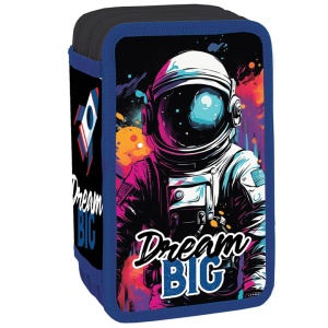 Penar băieți echipat S-COOL Dream big, 3 fermoare, 39 piese, 14x6.5x20 cm2