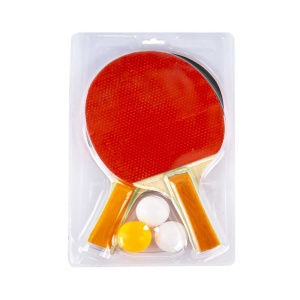 Palete ping-pong + 3 mingi, 1 set/blister2