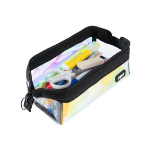 Penar cu fermoar ZIPIT Iridescent Lenny - Black2