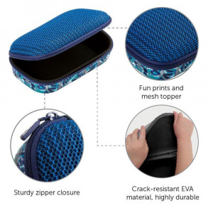 Penar cu fermoar, ZIPIT Mesh - Ice Blue - Img 5