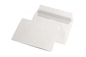 Plic C6 siliconic (114x162mm), alb, 70g/mp