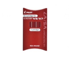 Rezervă roller Pilot V5/?V7 Hi-tecpoint 3 buc/set3