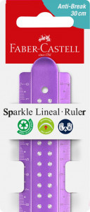 RIGLA 30CM SPARKLE FABER-CASTELL - Img 2