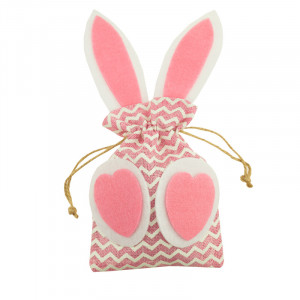 Saculet Iepuras din fetru - Accesorii Craft Daco - Img 3