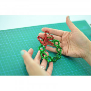 Sârmă plușată glitter Daco - Accesorii craft 2