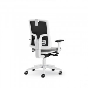 Scaun ergonomic Pure White Mesh - Img 2