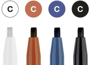 Set 4 buc marker caligrafic Faber-Castell Pitt2
