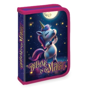 Set micul școlar: Ghiozdan, Penar echipat, Sac sport, Portofel, BELIEVE IN MAGIC - S-COOL4