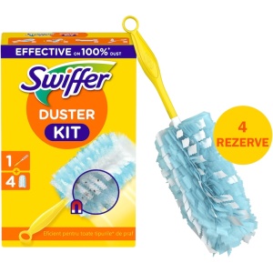 Set pămătuf pentru curățarea prafului cu 4 rezerve Swiffer