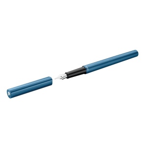 Stilou Pelikan Ineo Elements Green Oasis, peniță M, în cutie metalică pentru cadou2