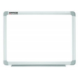 Tabla alba magnetica cu rama din aluminiu, 120 x 180 cm, Office Products