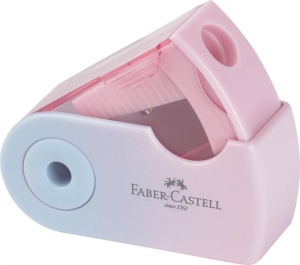 Ascuțitoare plastic simplă Faber-castell Sleeve-mini Flow2