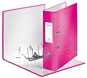 Biblioraft LEITZ 180 WOW, carton laminat, partial reciclat, FSC, A4, 52 mm8
