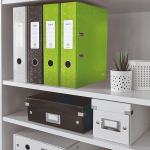 Biblioraft plastifiat A4, lățime 8 cm, 180grade, Wow Leitz7