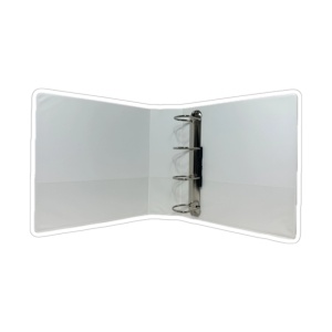 Caiet mecanic cu buzunar Optima A4 4 inele 65mm cotor 90mm PP – soluție ideală pentru organizarea documentelor de mari dimensiuni.
