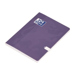 Caiet Oxford A5, 48 file, hârtie Optik 80g/mp, PEFC, copertă plastifiată flexibilă soft touch, margini liniate, colțuri rotunjite, dictando, motiv Touch Trend2