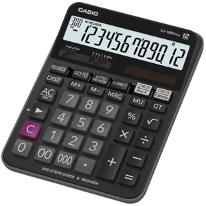 Calculator de birou, 12 digits, 192 x 145 x 35 mm, Casio DJ-120D Plus