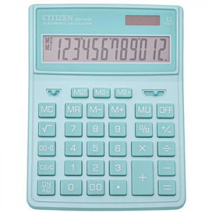 Calculator de birou Citizen SDC-444XRGNE, 12 digit, 199x153mm3