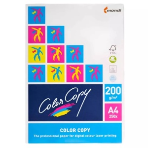 Carton Mondi Color Print, 200g/mp, A4, 250 coli/top