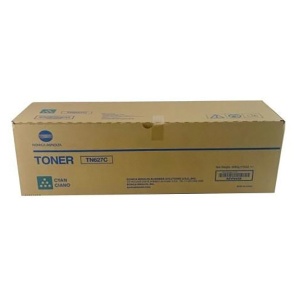Cartuș toner Minolta Accurio Press C 12000, Accurio Press C 14000 TN627 TN627C, ACVV450 1 bottle cartridge, Polymer toner, yield ca. 208,4k (5%) Cyan Original
