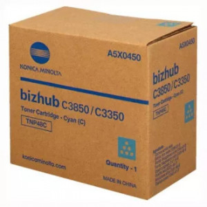 Cartuș toner Minolta Bizhub C 3350, Bizhub C 3850FS, Bizhub C 3850 TNP48 TNP48C A5X0450 1 cartridge, Simitri HD-Toner, yield approx. 10K / 5% Cyan Original