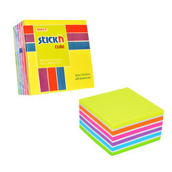 Cub notes autoadeziv Stick'n, 76 x 76 mm, 400 file