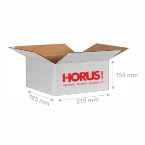 Cutie carton dreaptă 360 GR CO3 (270x255x150 mm)