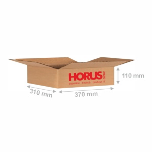 Cutie carton dreaptă 360 GR CO3 (370x310x110mm)