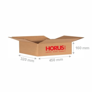 Cutie carton dreaptă 360 GR CO3 (450x320x160 mm)