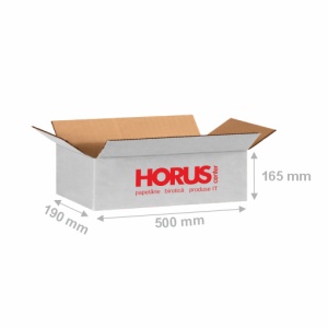Cutie carton dreaptă 360 GR CO3 (500x190x165mm)