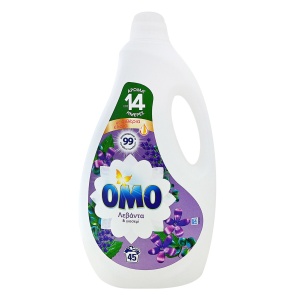 Detergent lichid Omo, 2.25L, 45 spălări