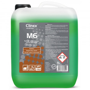 Detergent lichid pentru curățare pardoseli microporoase Clinex M6 Medium, 5 litri