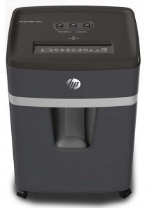 Distrugător de documente HP Pro Shredder 12MC - 12 coli, micro cut (2 x 15mm), nivel securitate 5