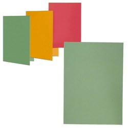 Dosar carton simplu Elba Smart Line 250 g/mp, verde, arhivare și organizare documente.