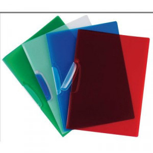 Dosar plastic Q-Connect clemă pivotantă 30 coli A4 – fixare sigură și organizare documente