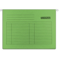 Dosar suspendabil DONAU A4 230 gr/mp eticheta bagheta metalica 5 buc set arhivare documente