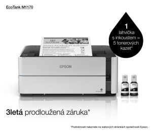 EPSON M1170 CISS MONO INKJET PRINTER - Img 11
