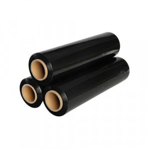 Folie stretch manuala 2kg carton 500 gr color/neagra T.FAV - Img 3